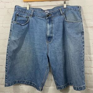 Premier International Mens Big & Tall Size 42 Medium Wash 5 Pocket Denim Shorts